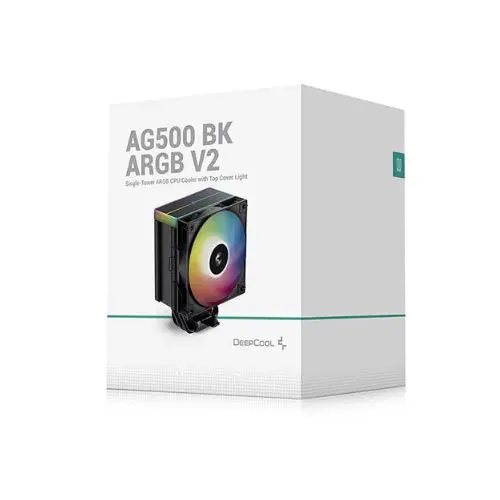 AIR COOLING DEEPCOOL AG500 V2 ARGB BLACK